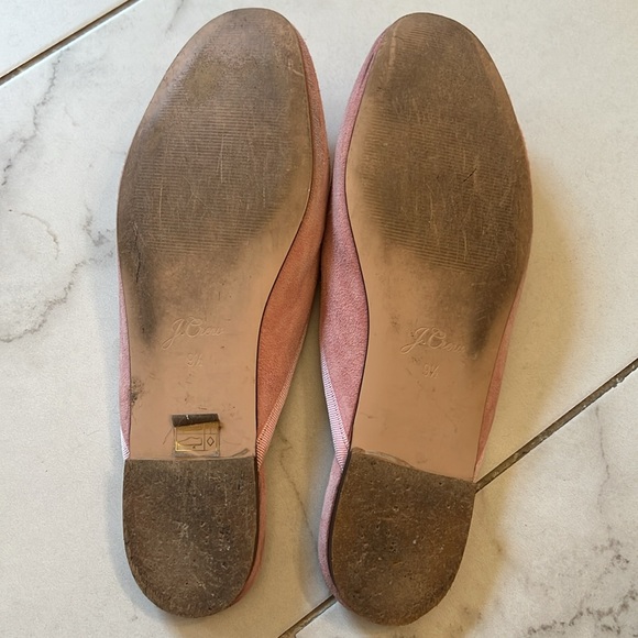 J. crew Zoe ballet slide mule pink side 9.5 - Picture 7 of 8